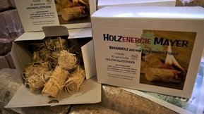 Holzwollezünder bei Holzenergie Mayer